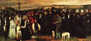 Gustave Courbet A Burial at Ornans Spain oil painting artist